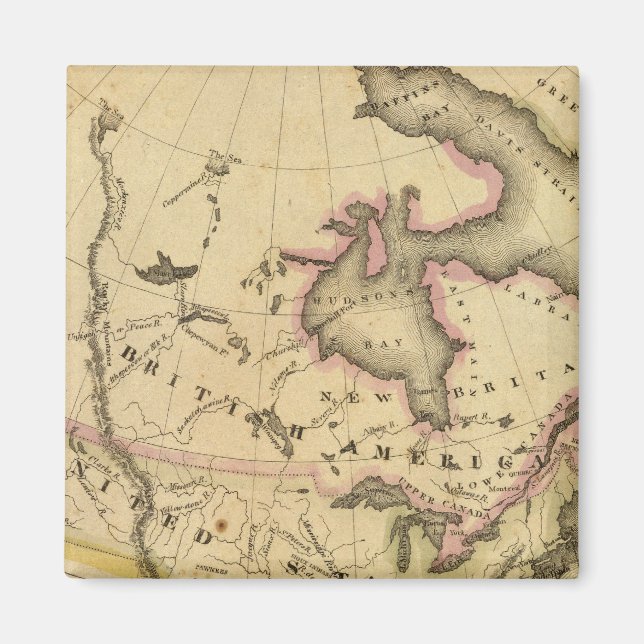 Imán América del Norte 37 (Frente)