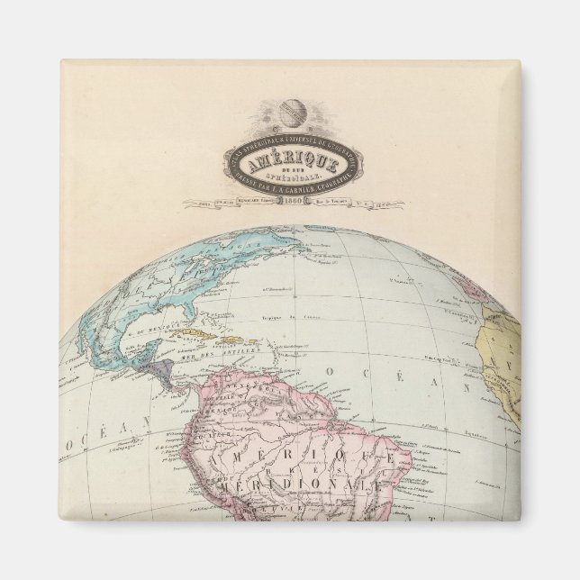 Imán América del Sur 6 (Frente)