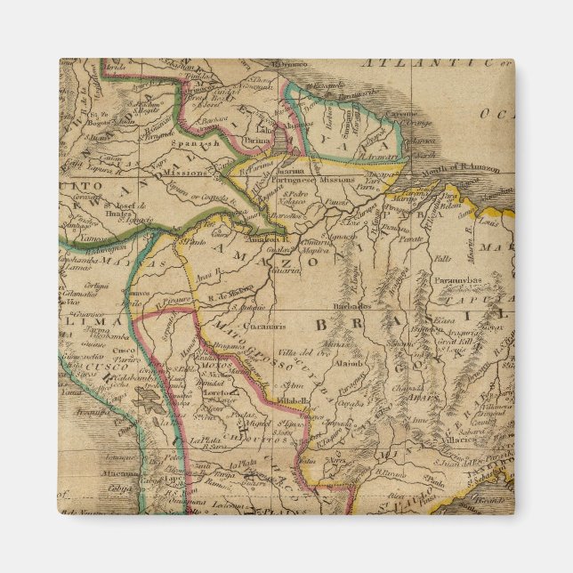 Imán América del Sur 7 (Frente)