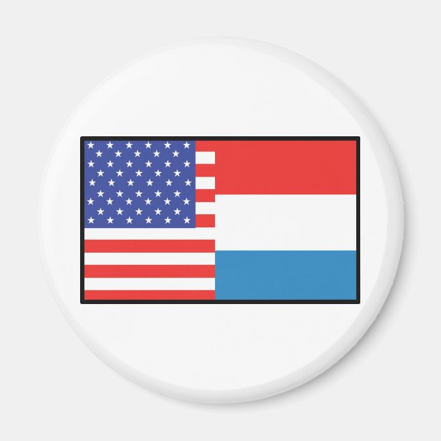 Imán América Luxemburgo (Frente)
