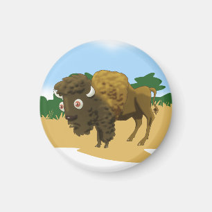 Imán American Bison