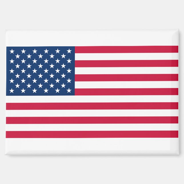 Imán American Flag Magnet Patriotic Gift (Anverso)
