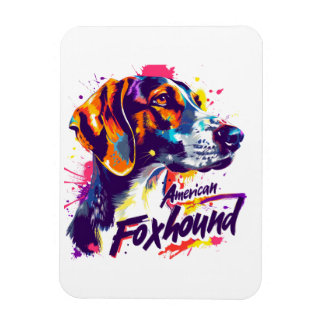 Imán American Foxhound