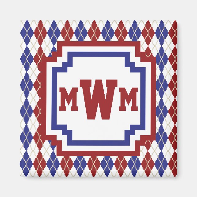 Imán Americana Argyle Magnet (Frente)