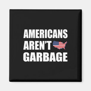 Imán Americanas No Son Garge Camiseta Trump 2024 Apoyo