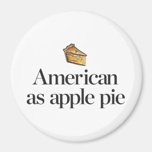 Imán Americano como empanada de Apple