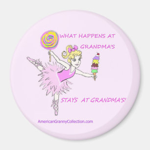 Imán americano de la abuelita