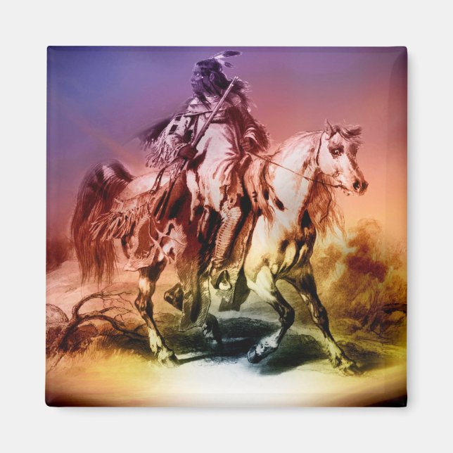 Imán Americano nativo (Frente)