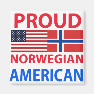 Imán Americano noruego orgulloso