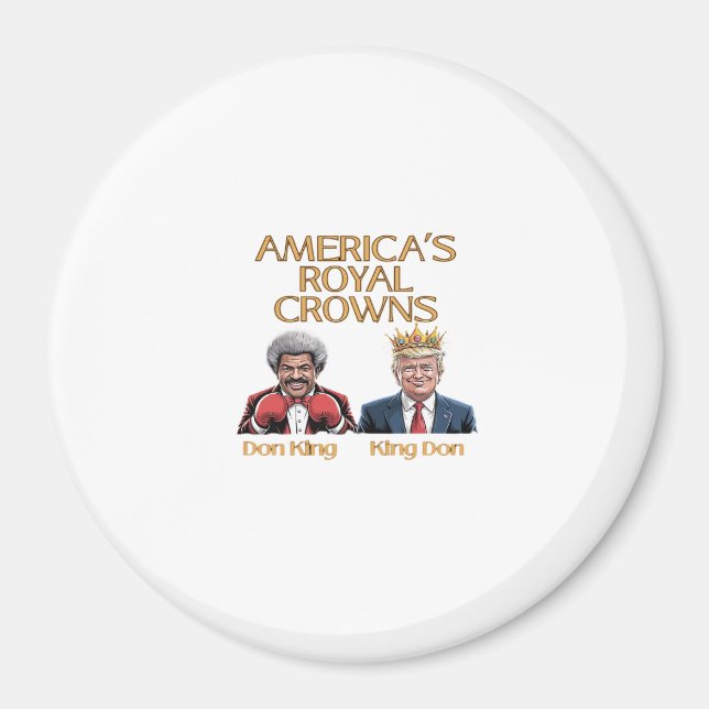 Imán America's Crowns And Don Graphic (Frente)