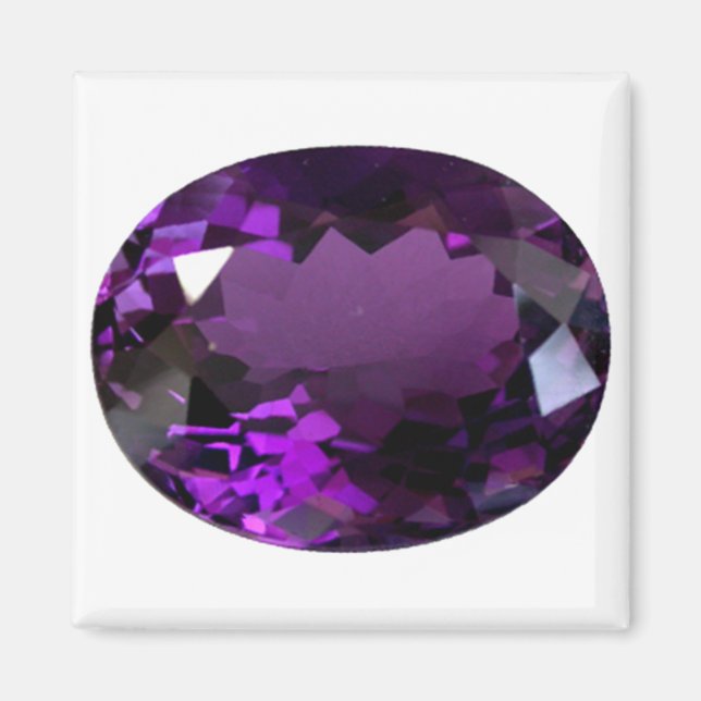 Imán Amethyst Gemstone (Frente)