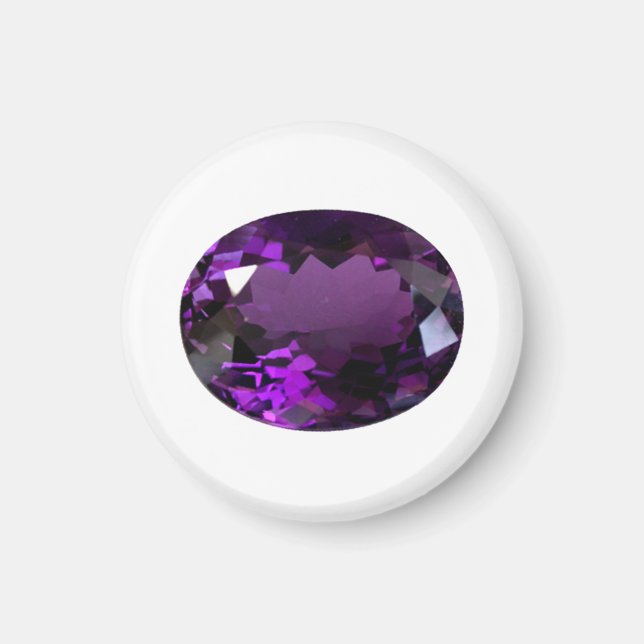 Imán Amethyst Gemstone (Frente)