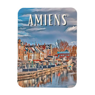 Imán Amiens Photo Vintage
