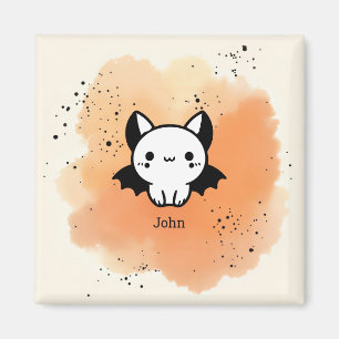 Imán Amigo Murciélago Adorable - Arte Minimalista Kawai