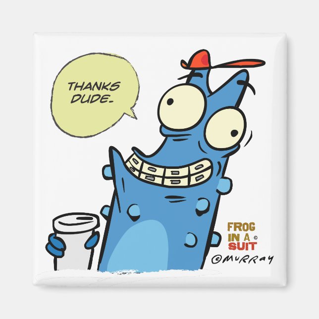 Imán Amigo Square Magnet (Frente)