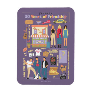 Imán AMIGOS™ 30 años de amistad