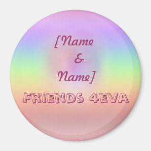 Imán Amigos 4eva