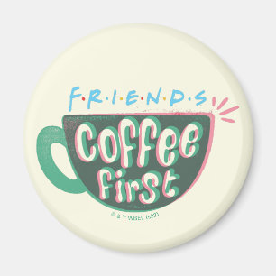 Imán AMIGOS™ Café primero