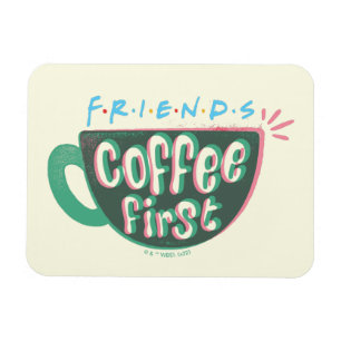 Imán AMIGOS™ Café primero