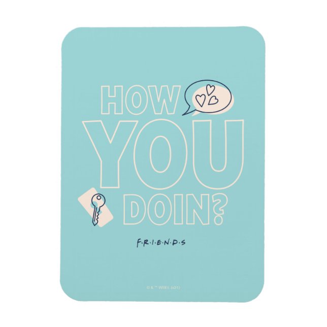 Imán AMIGOS™ | ¿Cómo Lo Haces? (Vertical)