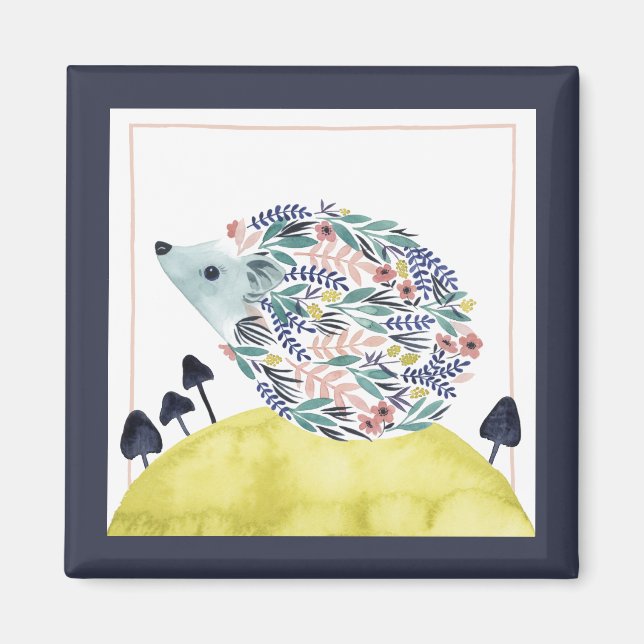 Imán Amigos de Clementine | Hog de borde de arte popula (Frente)