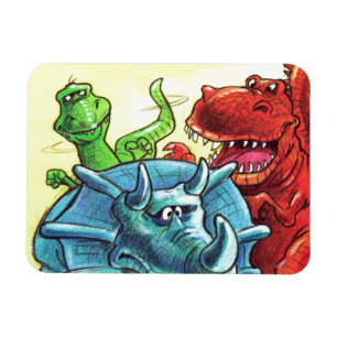 Imán Amigos de Dinosaur