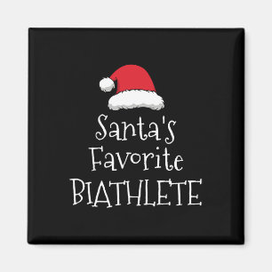 Imán Amigos de la biatleta favorita - Navidades de la d