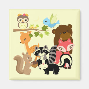 Imán Amigos del bosque