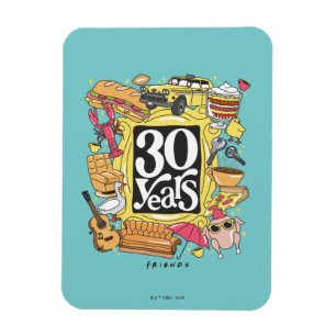 Imán AMIGOS™   Gráfico de 30 años