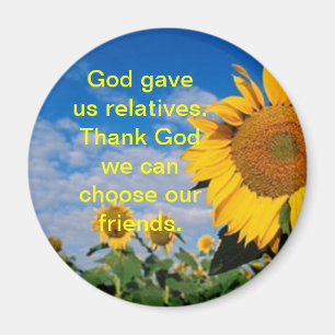 Imán Amigos/imán del girasol