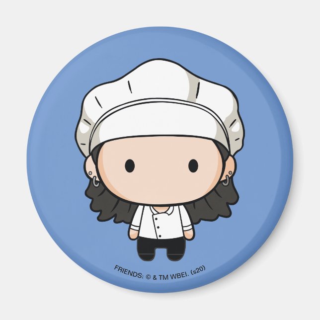 Imán AMIGOS™ | Monica Chibi (Frente)