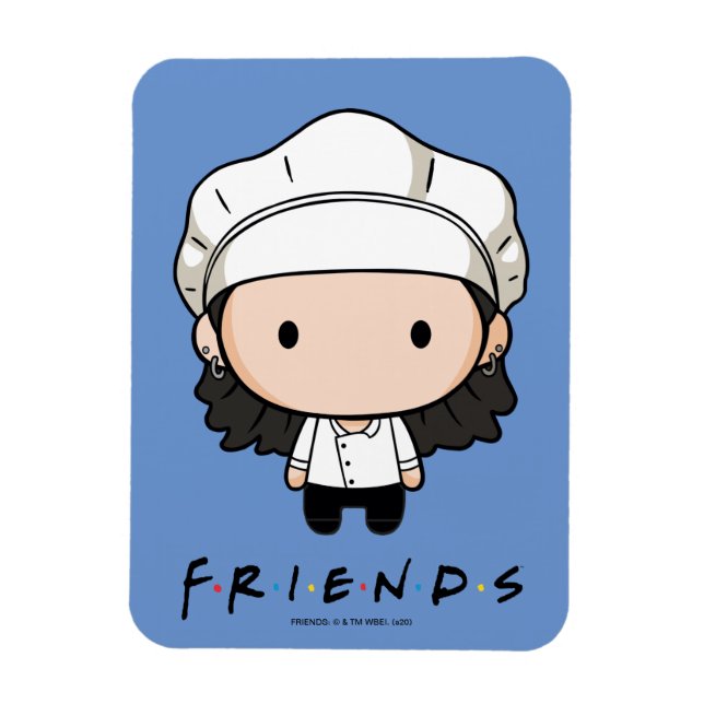 Imán AMIGOS™ | Monica Chibi (Vertical)