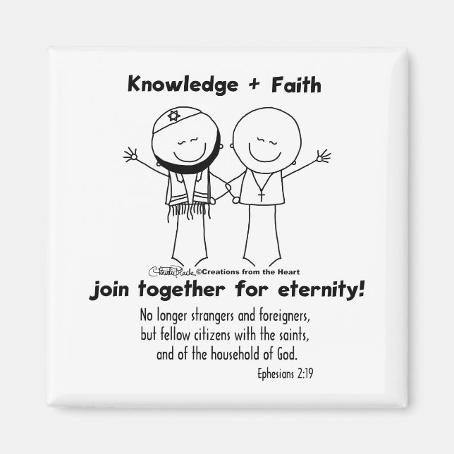 Imán Amigos para la eternidad (Frente)