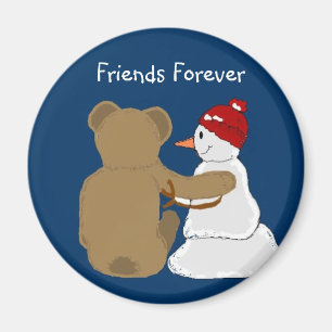 Imán Amigos por Siempre