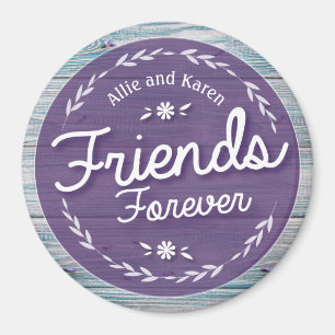 Imán Amigos por siempre Keepsake
