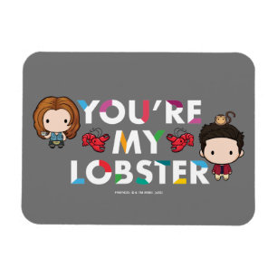 Imán AMIGOS™ Ross y Rachel Lobster Chibi