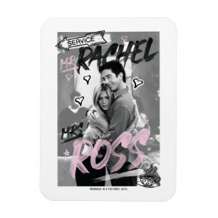 Imán AMIGOS™  Sr. Rachel y Sra. Ross