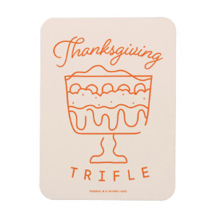 Imán AMIGOS™  Trifle de Acción de Gracias