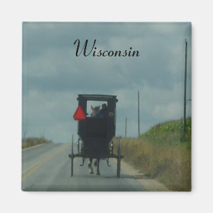 Imán Amish buggy