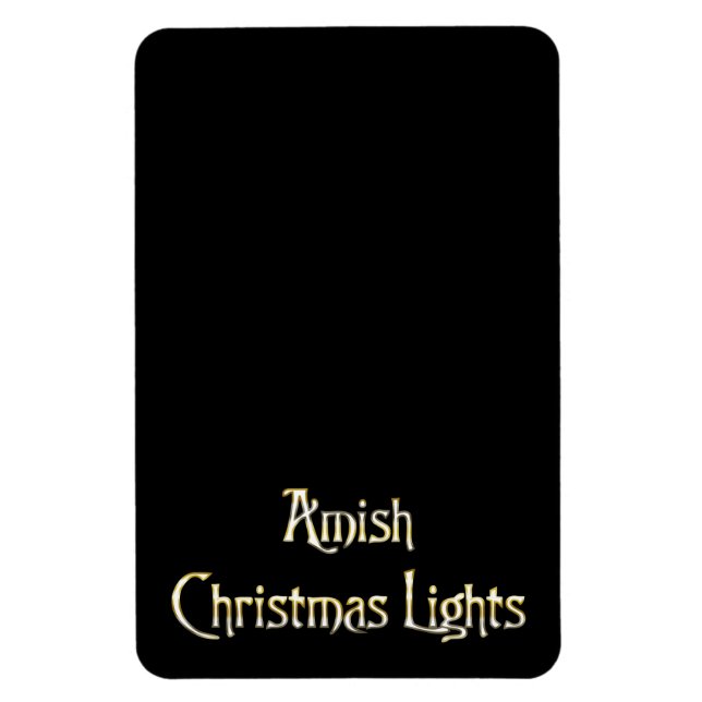 Imán Amish Navidades Lights (Vertical)