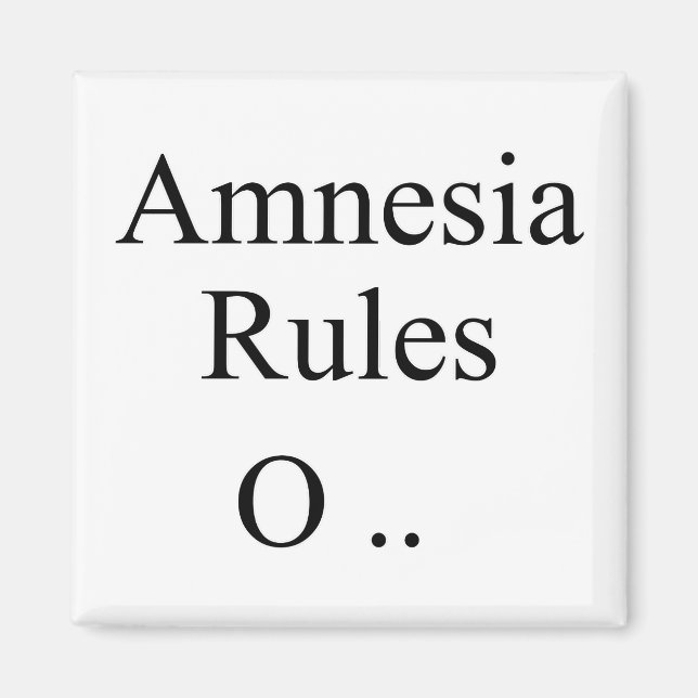 Imán Amnesia (Frente)
