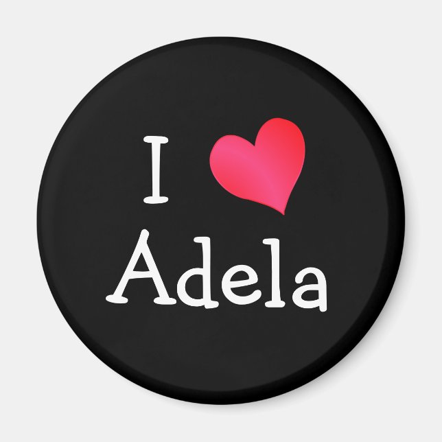 Imán Amo a Adela (Frente)