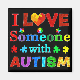 Imán Amo a alguien con AUTISMO
