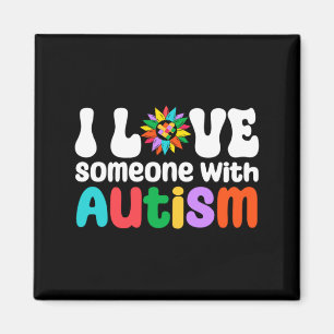 Imán Amo a alguien con conciencia del autismo Mamá auti