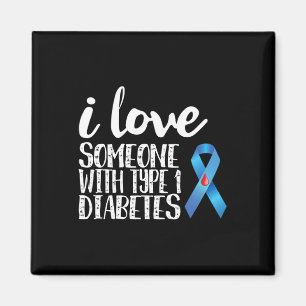 Imán Amo A Alguien Con Conciencia Sobre La Diabetes Tip