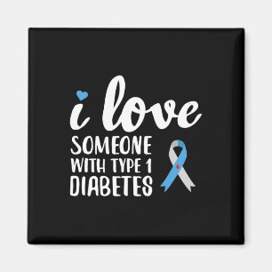 Imán Amo A Alguien Con Conciencia Sobre La Diabetes Tip