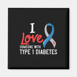 Imán Amo A Alguien Con Diabetes Tipo 1 Diabéticos