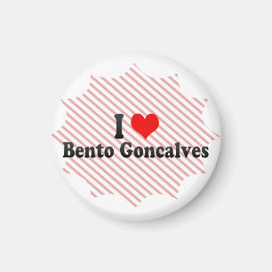 Imán Amo a Bento Goncalves, el Brasil