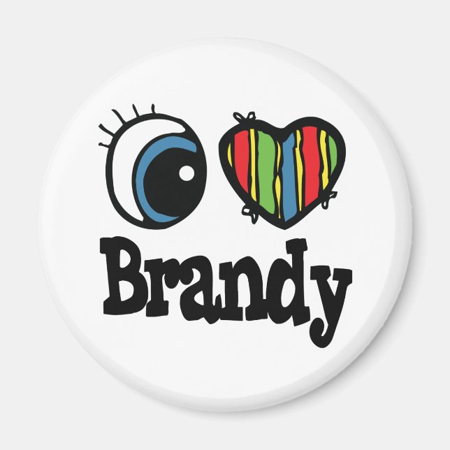 Imán Amo a Brandy (Frente)