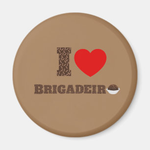 Imán Amo a Brigadeiro